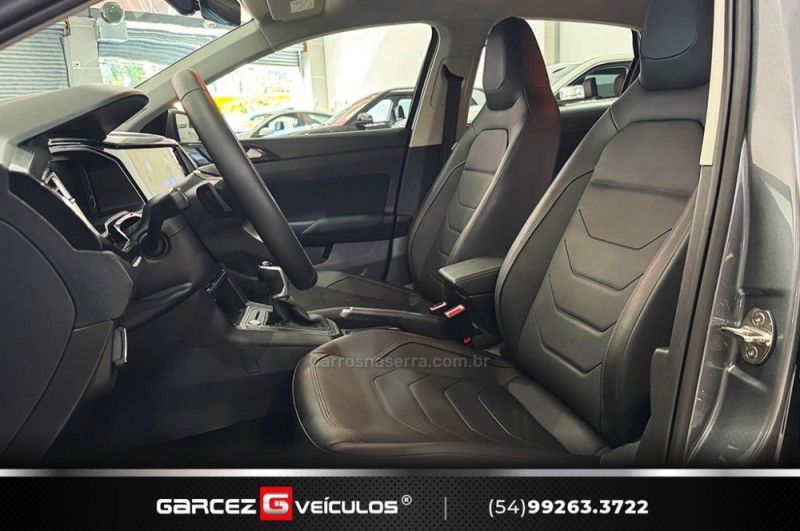 VOLKSWAGEN POLO 1.0200 TSI HIGHLINE 2024/2025 GARCEZ VEÍCULOS BENTO GONÇALVES / Carros no Vale