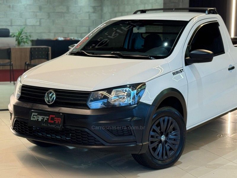 VOLKSWAGEN SAVEIRO 1.6 ROBUST CS 8V 2019/2019 GRIFFCAR MULTIMARCAS DOIS IRMÃOS / Carros no Vale