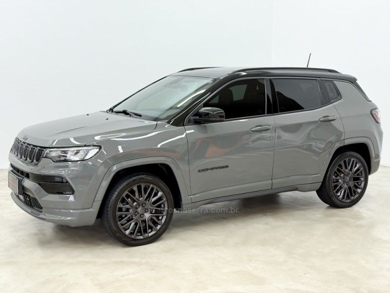 JEEP COMPASS 1.3 SERIE S T270 16V TURBO 2021/2022 FOCAR VEÍCULOS CAXIAS DO SUL / Carros no Vale