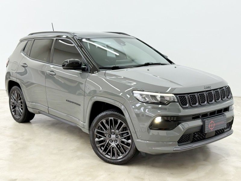 JEEP COMPASS 1.3 SERIE S T270 16V TURBO 2021/2022 FOCAR VEÍCULOS CAXIAS DO SUL / Carros no Vale