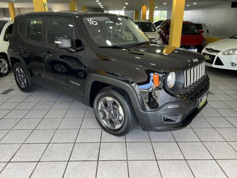 JEEP RENEGADE 1.8 16V SPORT 2015/2016 PRIME MULTIMARCAS CAXIAS DO SUL / Carros no Vale