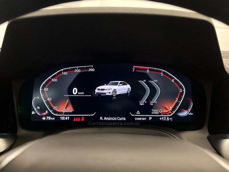 BMW 320I 2.0 SPORT GP 16V TURBO 2021/2022 ÓTIMA CAR FLORES DA CUNHA / Carros no Vale