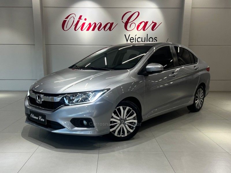 HONDA CITY 1.5 LX 16V 2018/2019 ÓTIMA CAR FLORES DA CUNHA / Carros no Vale
