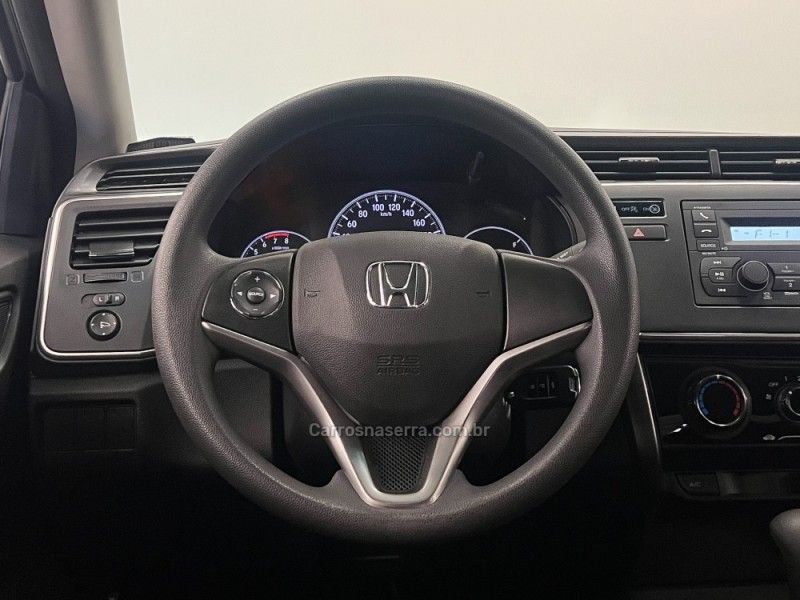 HONDA CITY 1.5 LX 16V 2018/2019 ÓTIMA CAR FLORES DA CUNHA / Carros no Vale