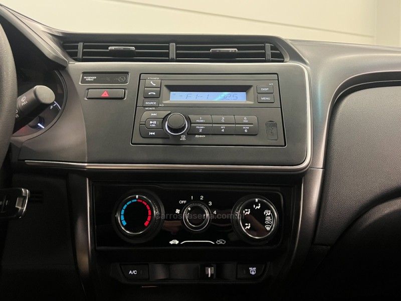 HONDA CITY 1.5 LX 16V 2018/2019 ÓTIMA CAR FLORES DA CUNHA / Carros no Vale