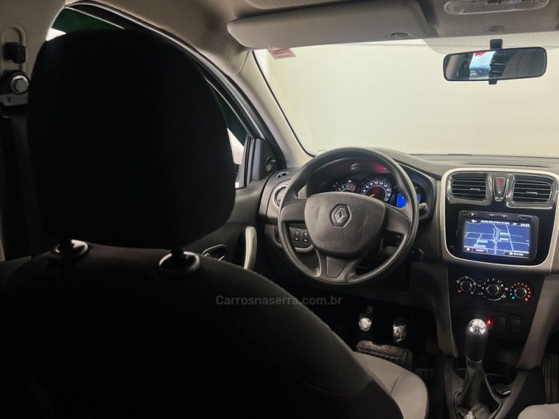 RENAULT LOGAN 1.6 EXPRESSION 16V 2017/2018 ÓTIMA CAR FLORES DA CUNHA / Carros no Vale