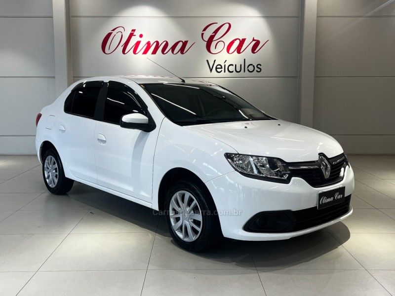RENAULT LOGAN 1.6 EXPRESSION 16V 2017/2018 ÓTIMA CAR FLORES DA CUNHA / Carros no Vale