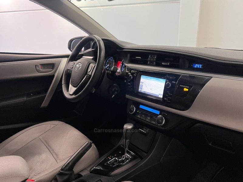 TOYOTA COROLLA 2.0 XEI 16V 2014/2015 ÓTIMA CAR FLORES DA CUNHA / Carros no Vale