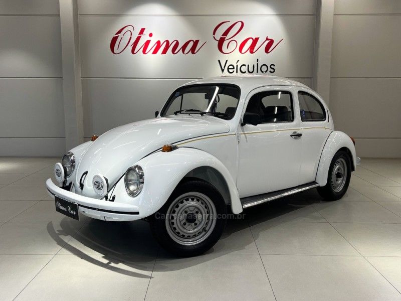 VOLKSWAGEN FUSCA 1.6 8V 1995/1996 ÓTIMA CAR FLORES DA CUNHA / Carros no Vale