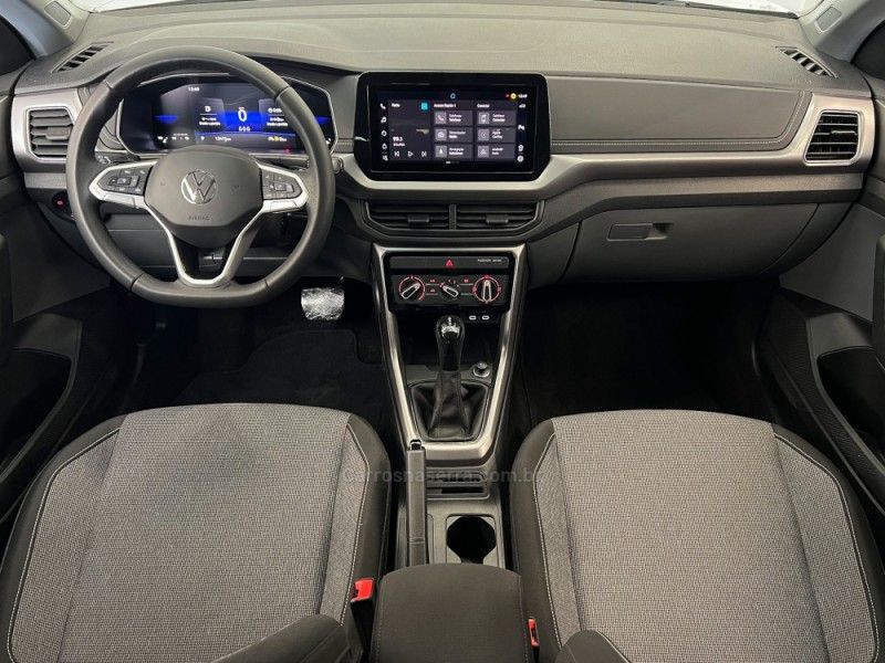 VOLKSWAGEN T-CROSS 1.0 TSI 12V 2024/2025 ÓTIMA CAR FLORES DA CUNHA / Carros no Vale