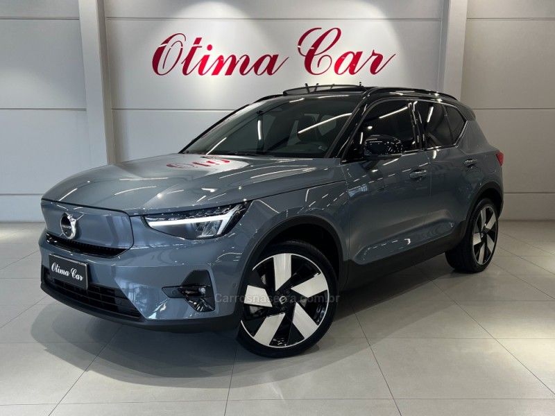 VOLVO XC 40 P8 RECHARGE TWIN ELETRIC ULTIMATE AWD 2022/2023 ÓTIMA CAR FLORES DA CUNHA / Carros no Vale
