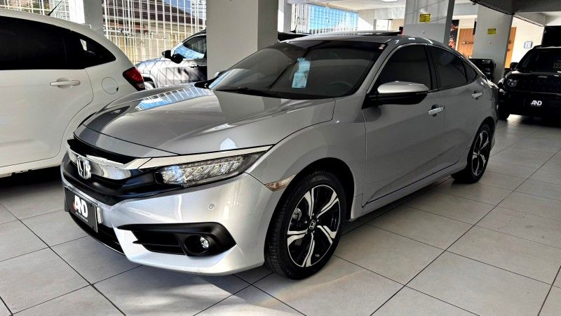 HONDA CIVIC 1.5 16V TOURING TURBO 2018/2018 ANDRIGO VEÍCULOS CAXIAS DO SUL / Carros no Vale