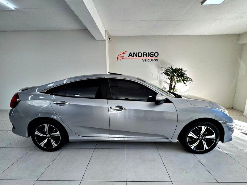 HONDA CIVIC 1.5 16V TOURING TURBO 2018/2018 ANDRIGO VEÍCULOS CAXIAS DO SUL / Carros no Vale
