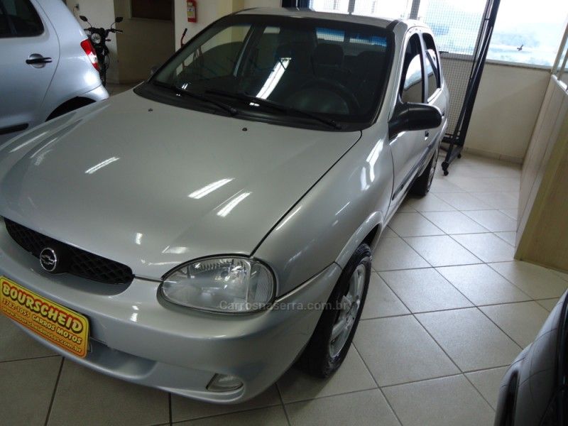 CHEVROLET CORSA 1.0 MPFI WIND SEDAN 8V 2001/2001 BOURSCHEID CARROS E MOTOS SANTA CLARA DO SUL / Carros no Vale