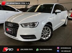 AUDI A3 1.4 TFSI SPORTBACK 16V S-TRONIC 2015/2016 V10 VEÍCULOS CAXIAS DO SUL / Carros no Vale