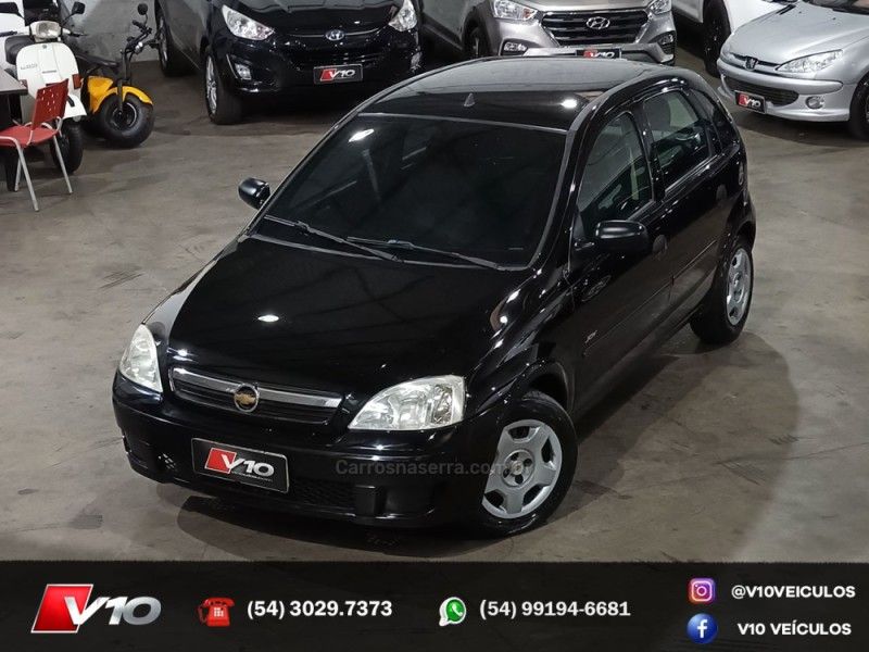 CHEVROLET CORSA 1.0 MPFI JOY 8V 2007/2008 V10 VEÍCULOS CAXIAS DO SUL / Carros no Vale