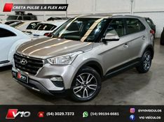 HYUNDAI CRETA 1.6 16V PULSE PLUS 2017/2018 V10 VEÍCULOS CAXIAS DO SUL / Carros no Vale