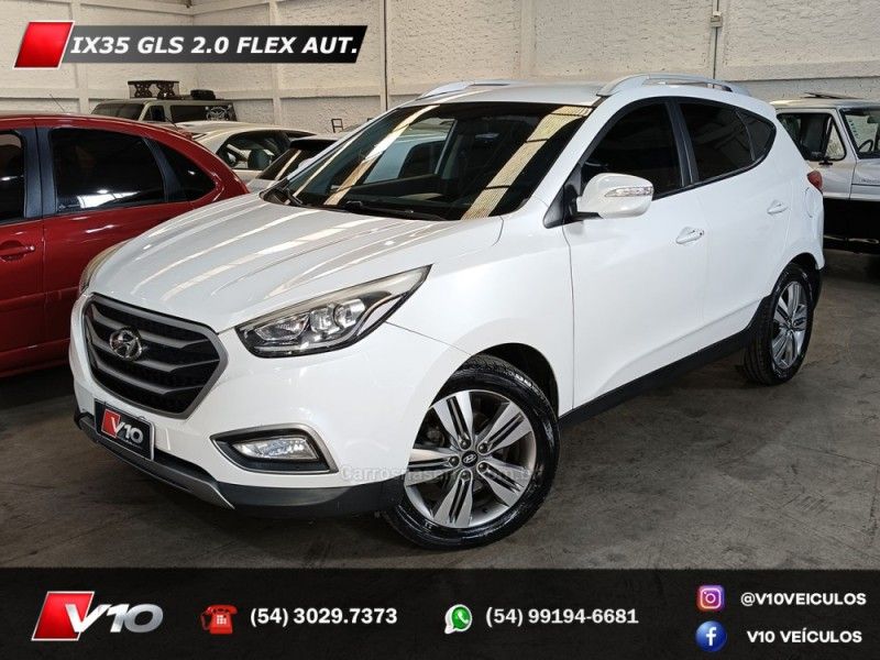 HYUNDAI IX35 2.0 MPFI GLS 16V 2015/2016 V10 VEÍCULOS CAXIAS DO SUL / Carros no Vale