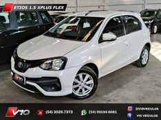 TOYOTA ETIOS 1.5 X PLUS 16V 2018/2019 V10 VEÍCULOS CAXIAS DO SUL / Carros no Vale