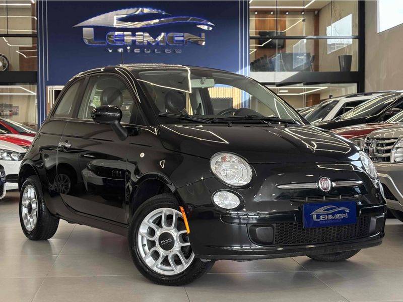 FIAT 500 1.4 CULT 8V 2012/2012 LEHMEN VEÍCULOS VENÂNCIO AIRES / Carros no Vale
