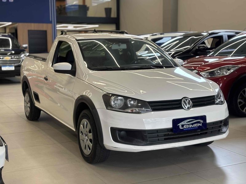 VOLKSWAGEN SAVEIRO 1.6 MI STARTLINE CS 8V 2015/2016 LEHMEN VEÍCULOS VENÂNCIO AIRES / Carros no Vale