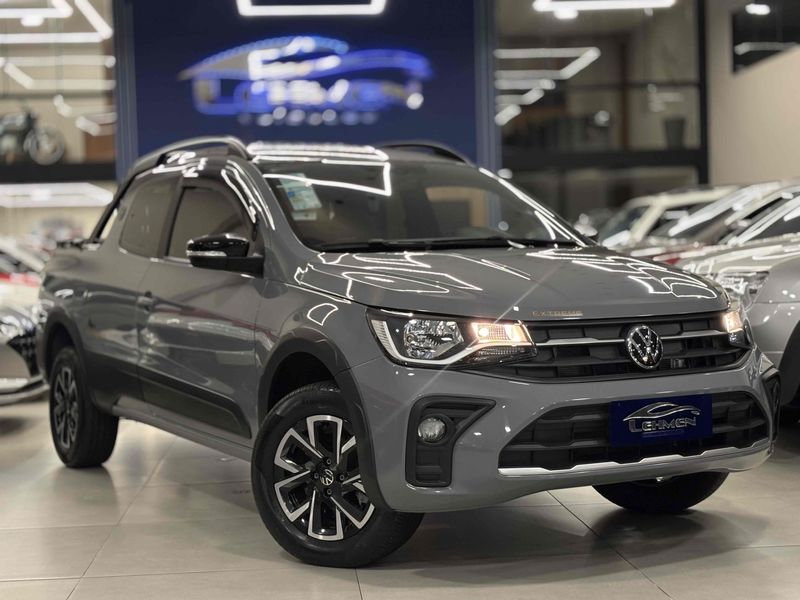 VOLKSWAGEN SAVEIRO 1.6 MSI EXTREME CD 16V 2023/2024 LEHMEN VEÍCULOS VENÂNCIO AIRES / Carros no Vale