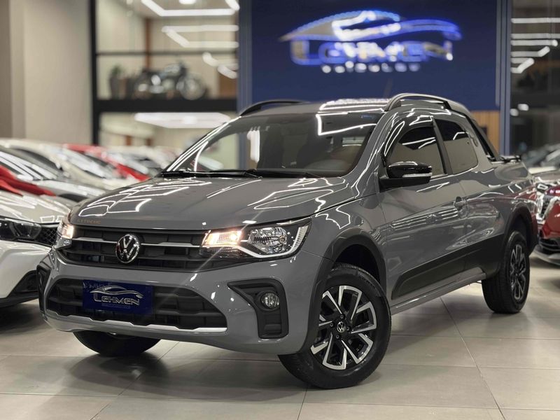 VOLKSWAGEN SAVEIRO 1.6 MSI EXTREME CD 16V 2023/2024 LEHMEN VEÍCULOS VENÂNCIO AIRES / Carros no Vale