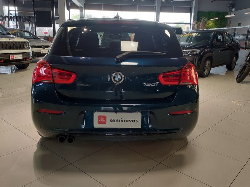 BMW 120i 2.0 16V SPORT ACTIVEFLEX 4P AUTOMÁTICO 2015/2015 BETIOLO NOVOS E SEMINOVOS LAJEADO / Carros no Vale