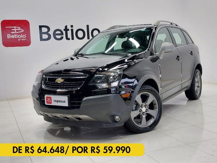 Chevrolet CAPTIVA 2.4 SIDI 16V GASOLINA 4P AUTOMÁTICO 2015/2016 BETIOLO NOVOS E SEMINOVOS LAJEADO / Carros no Vale
