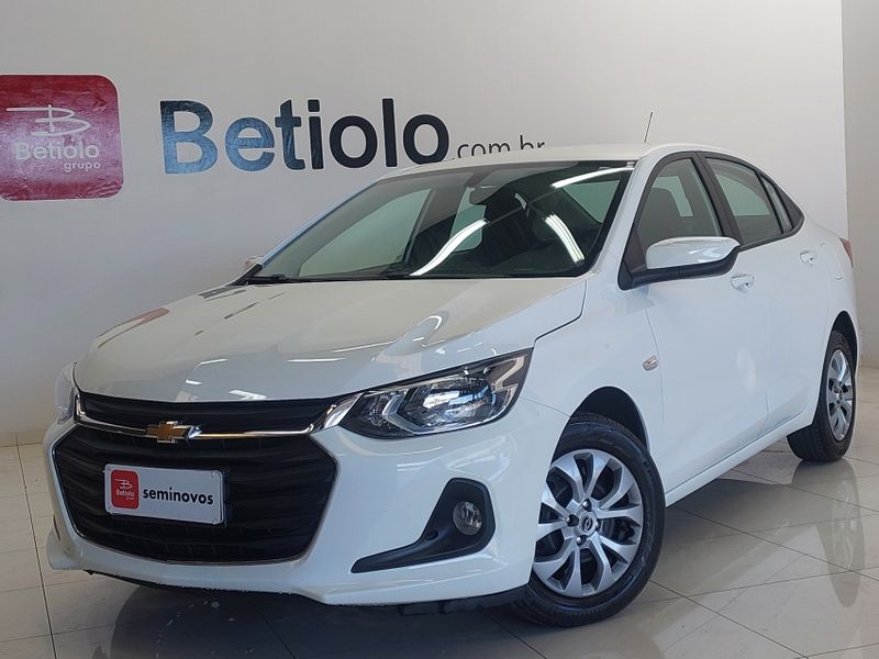 Chevrolet ONIX 1.0 TURBO FLEX PLUS AUTOMÁTICO 2019/2020 BETIOLO NOVOS E SEMINOVOS LAJEADO / Carros no Vale