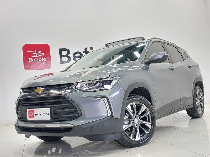 Chevrolet TRACKER 1.2 TURBO FLEX PREMIER AUTOMÁTICO 2020/2021 BETIOLO NOVOS E SEMINOVOS LAJEADO / Carros no Vale