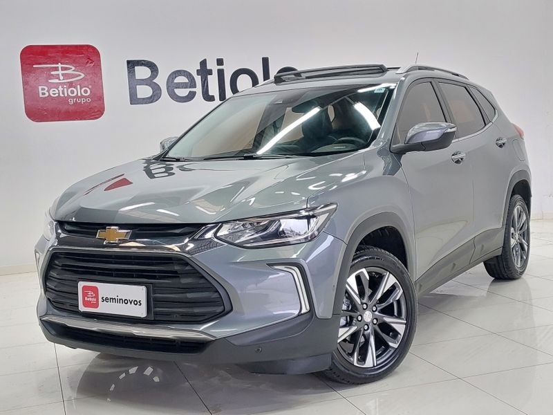 Chevrolet TRACKER 1.2 TURBO FLEX PREMIER AUTOMÁTICO 2020/2021 BETIOLO NOVOS E SEMINOVOS LAJEADO / Carros no Vale
