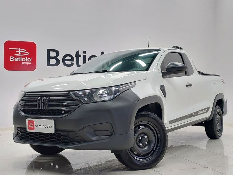 Fiat STRADA 1.4 FIRE FLEX ENDURANCE CS MANUAL 2021/2022 BETIOLO NOVOS E SEMINOVOS LAJEADO / Carros no Vale