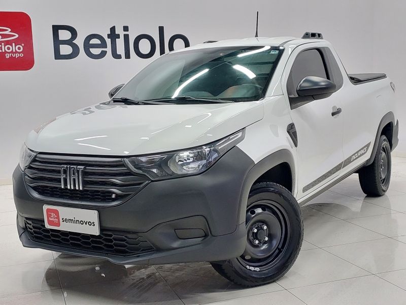 Fiat STRADA 1.4 FIRE FLEX ENDURANCE CS MANUAL 2021/2022 BETIOLO NOVOS E SEMINOVOS LAJEADO / Carros no Vale