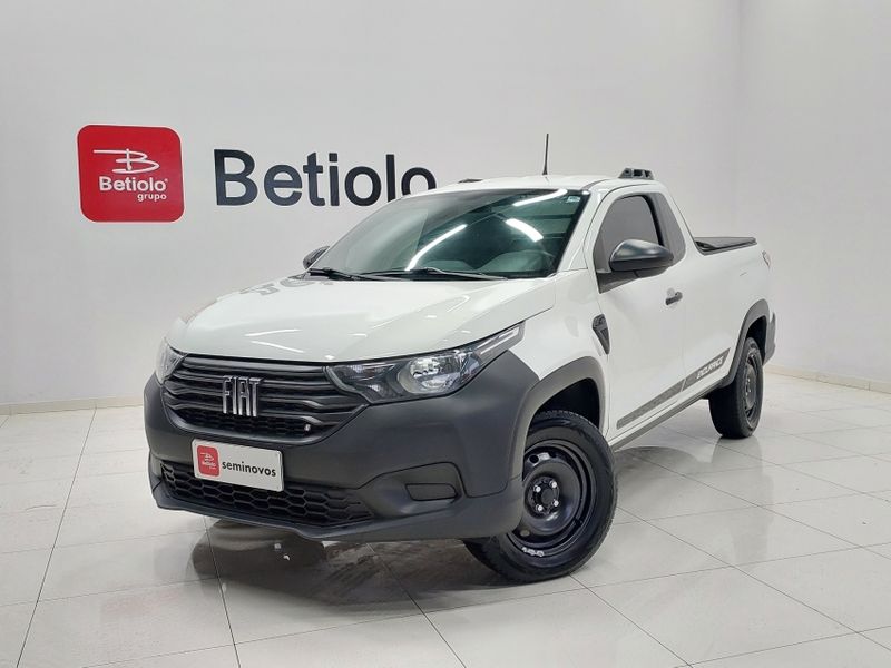 Fiat STRADA 1.4 FIRE FLEX ENDURANCE CS MANUAL 2021/2022 BETIOLO NOVOS E SEMINOVOS LAJEADO / Carros no Vale