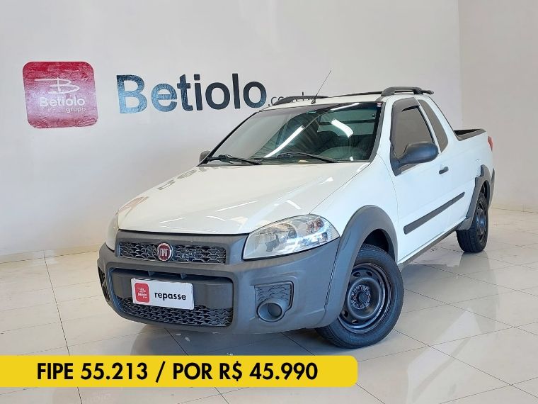 Fiat STRADA 1.4 MPI HARD WORKING CE 8V FLEX 2P MANUAL 2018/2018 BETIOLO NOVOS E SEMINOVOS LAJEADO / Carros no Vale