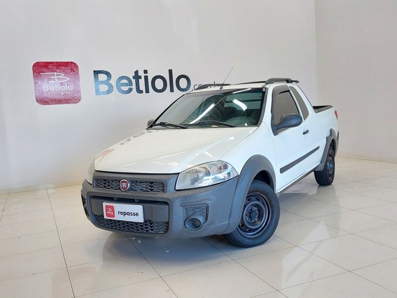 Fiat STRADA 1.4 MPI HARD WORKING CE 8V FLEX 2P MANUAL 2018/2018 BETIOLO NOVOS E SEMINOVOS LAJEADO / Carros no Vale
