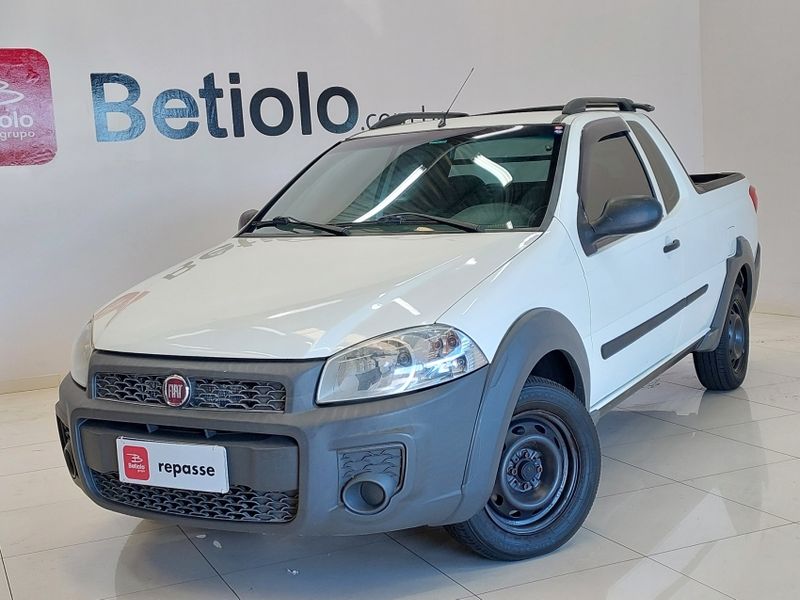 Fiat STRADA 1.4 MPI HARD WORKING CE 8V FLEX 2P MANUAL 2018/2018 BETIOLO NOVOS E SEMINOVOS LAJEADO / Carros no Vale