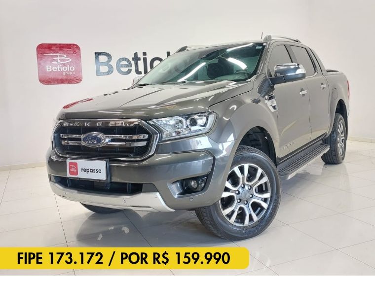 Ford RANGER 3.2 LIMITED 4X4 CD 20V DIESEL 4P AUTOMÁTICO 2020/2021 BETIOLO NOVOS E SEMINOVOS LAJEADO / Carros no Vale
