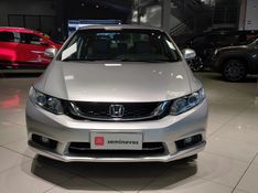 Honda CIVIC 2.0 LXR 16V FLEX 4P AUTOMÁTICO 2014/2015 BETIOLO NOVOS E SEMINOVOS LAJEADO / Carros no Vale