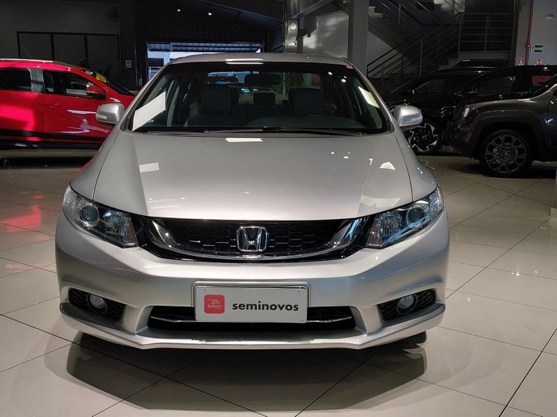Honda CIVIC 2.0 LXR 16V FLEX 4P AUTOMÁTICO 2014/2015 BETIOLO NOVOS E SEMINOVOS LAJEADO / Carros no Vale