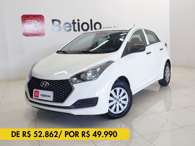 Hyundai HB20 1.0 UNIQUE 12V FLEX 4P MANUAL 2019/2019 BETIOLO NOVOS E SEMINOVOS LAJEADO / Carros no Vale