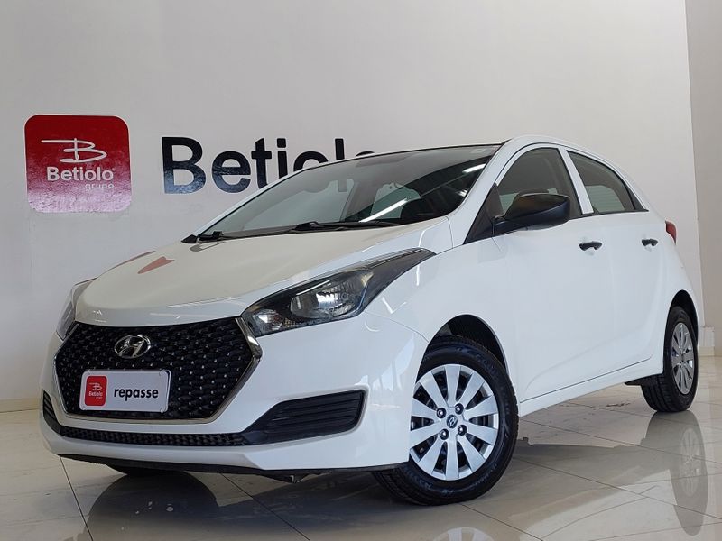 Hyundai HB20 1.0 UNIQUE 12V FLEX 4P MANUAL 2019/2019 BETIOLO NOVOS E SEMINOVOS LAJEADO / Carros no Vale