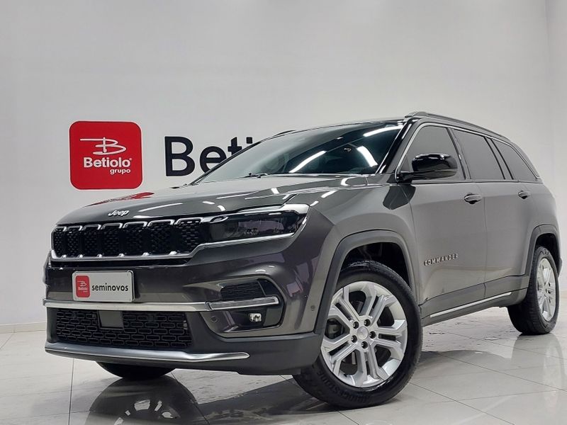 JEEP COMMANDER 1.3 T270 TURBO FLEX LONGITUDE AT6 2024/2025 BETIOLO NOVOS E SEMINOVOS LAJEADO / Carros no Vale