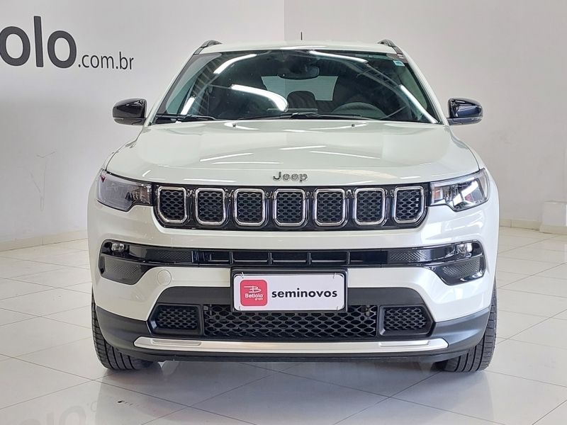 JEEP COMPASS 1.3 T270 TURBO FLEX LONGITUDE AT6 2023/2023 BETIOLO NOVOS E SEMINOVOS LAJEADO / Carros no Vale