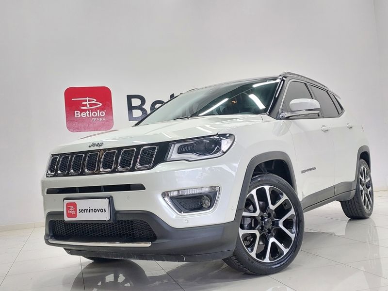 JEEP COMPASS 2.0 16V FLEX LIMITED AUTOMÁTICO 2019/2020 BETIOLO NOVOS E SEMINOVOS LAJEADO / Carros no Vale