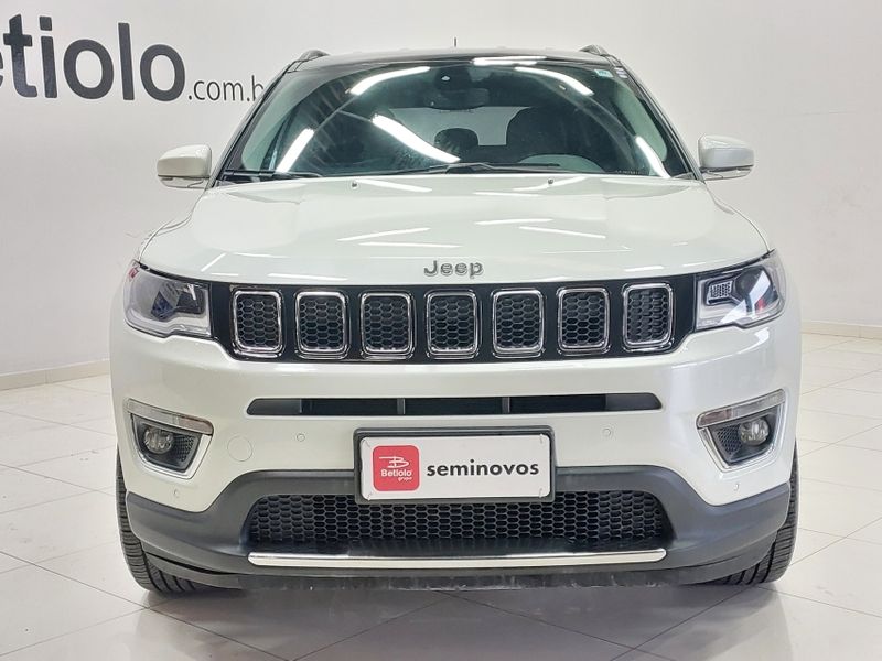 JEEP COMPASS 2.0 16V FLEX LIMITED AUTOMÁTICO 2019/2020 BETIOLO NOVOS E SEMINOVOS LAJEADO / Carros no Vale