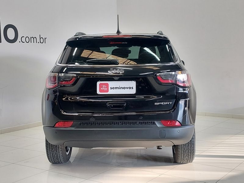 JEEP COMPASS 2.0 16V FLEX SPORT AUTOMÁTICO 2020/2021 BETIOLO NOVOS E SEMINOVOS LAJEADO / Carros no Vale