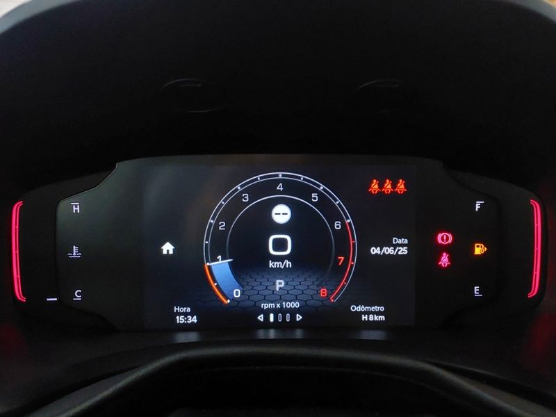 JEEP RENEGADE 1.3 T270 TURBO FLEX LONGITUDE AT6 2025/2025 BETIOLO NOVOS E SEMINOVOS LAJEADO / Carros no Vale