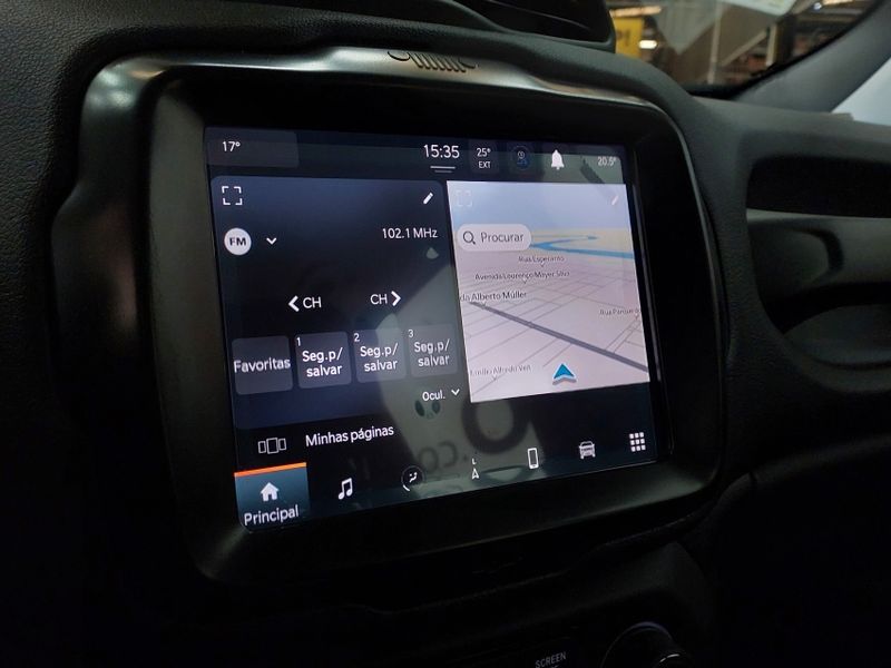 JEEP RENEGADE 1.3 T270 TURBO FLEX LONGITUDE AT6 2025/2025 BETIOLO NOVOS E SEMINOVOS LAJEADO / Carros no Vale
